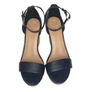 NWT A New Day Black Women's Sandals